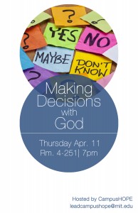 Making Decisions with God 